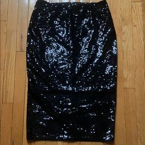 Michael Kors Sequin Pencil Skirt